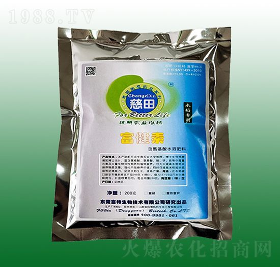 富健素水溶肥（水稻專用）-富特生物