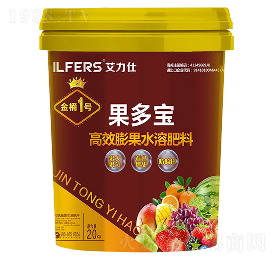 高效膨果水溶肥料-果多寶-金桶1號(hào)-艾力仕