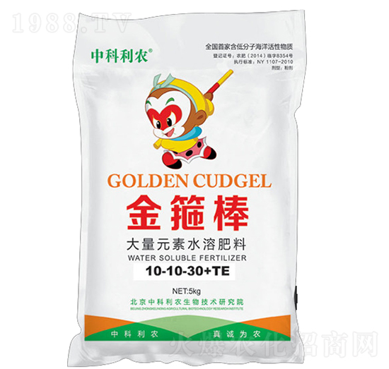 高鉀型大量元素水溶肥10-10-30+TE-中科利農(nóng)