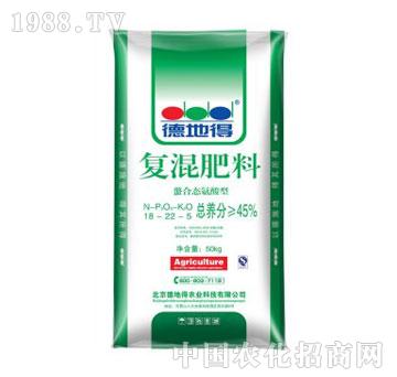 德地得-復混肥料18-22-5