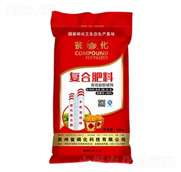 高塔脲醛緩釋肥復合肥料28-6-6-甕化