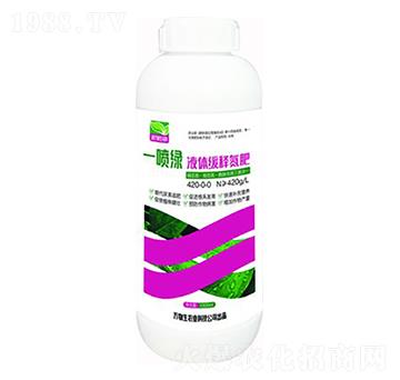 液體緩釋氮肥420-0-0-一噴綠-萬物生